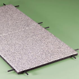 Multitile Impact absorbing crumb rubber gymnasium flooring tiles