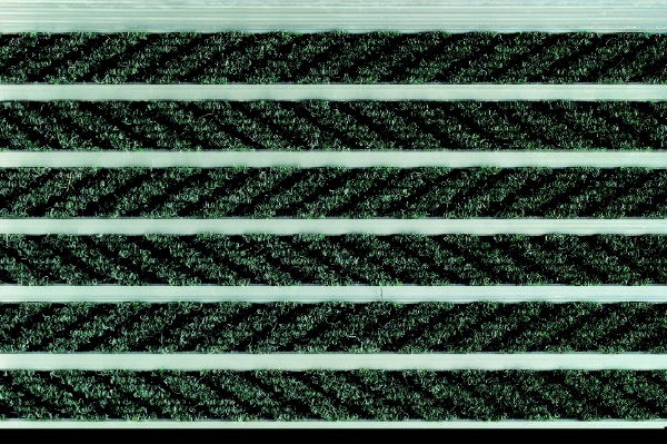 Alligator Interzone Forest Green aluminium entrance matting