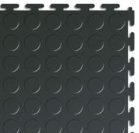 Interlay 5.5mm Recycled Black Interlocking Tiles