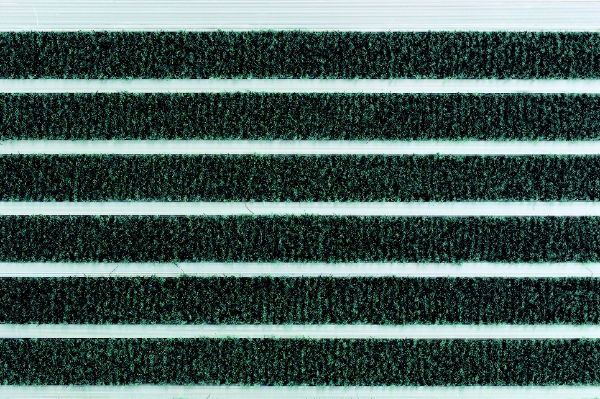 Alligator Forefront Forest Green aluminium entrance matting